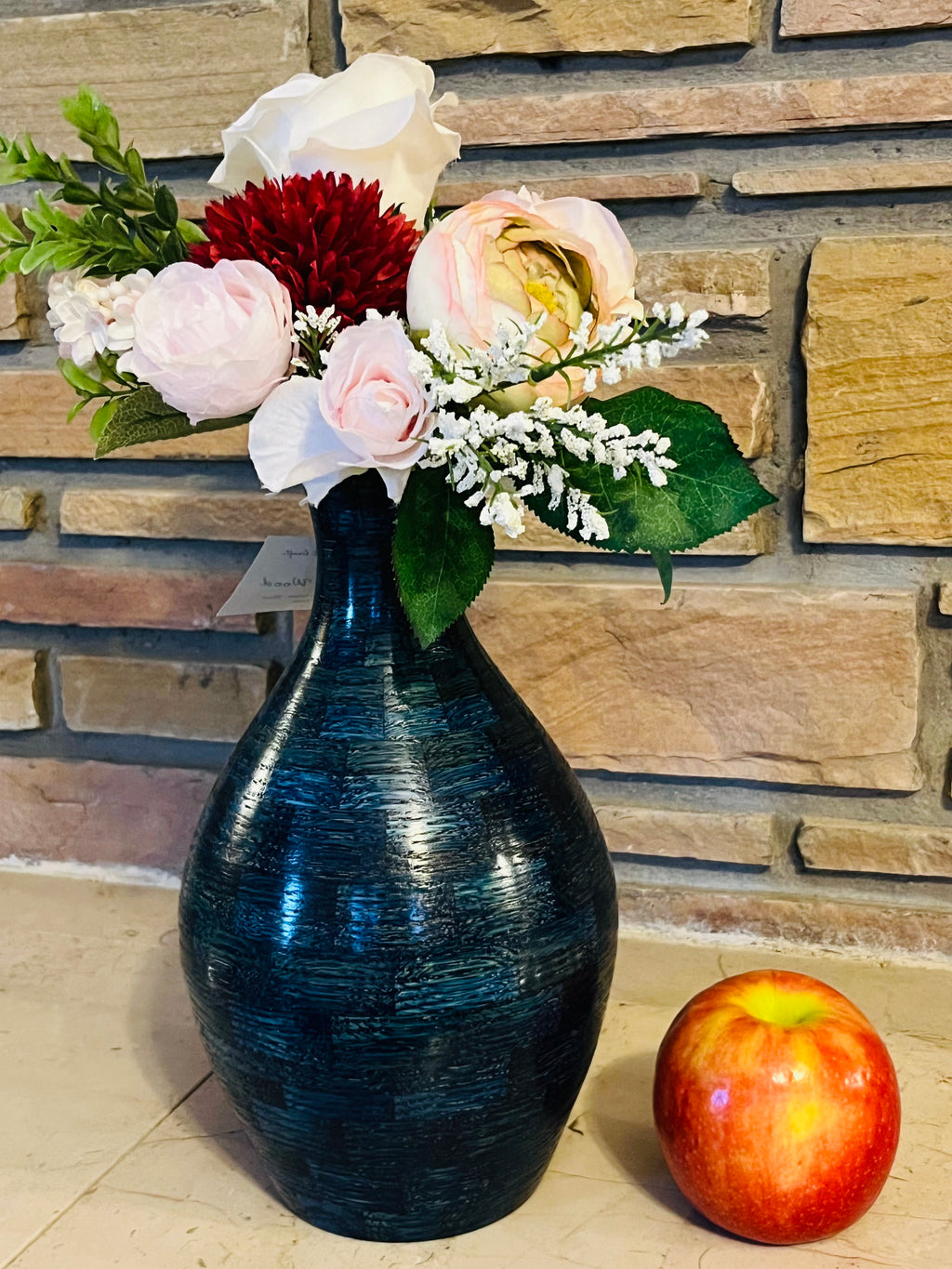 Midnight River Blue Maple Vase — Judah Wellness Exclusive