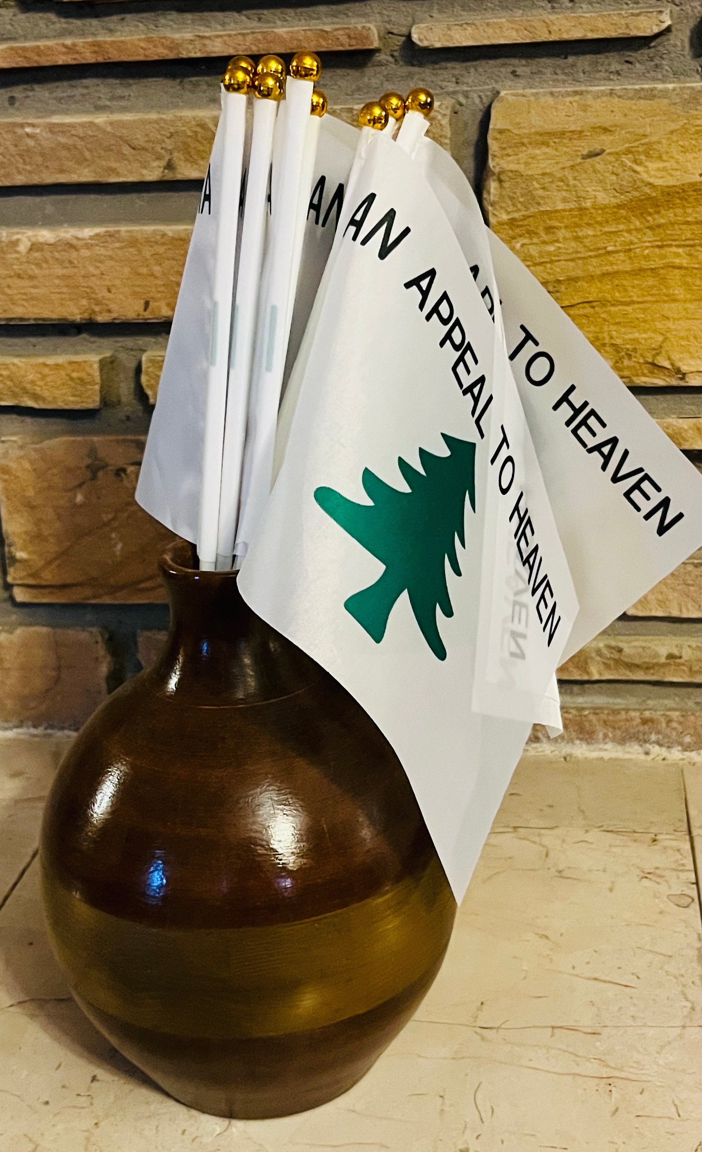 Golden Ember Pine Vase — Judah Wellness Exclusive