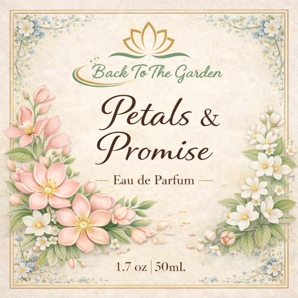 Petals & Promise Eau de Parfum - Romantic floral luxury perfume
