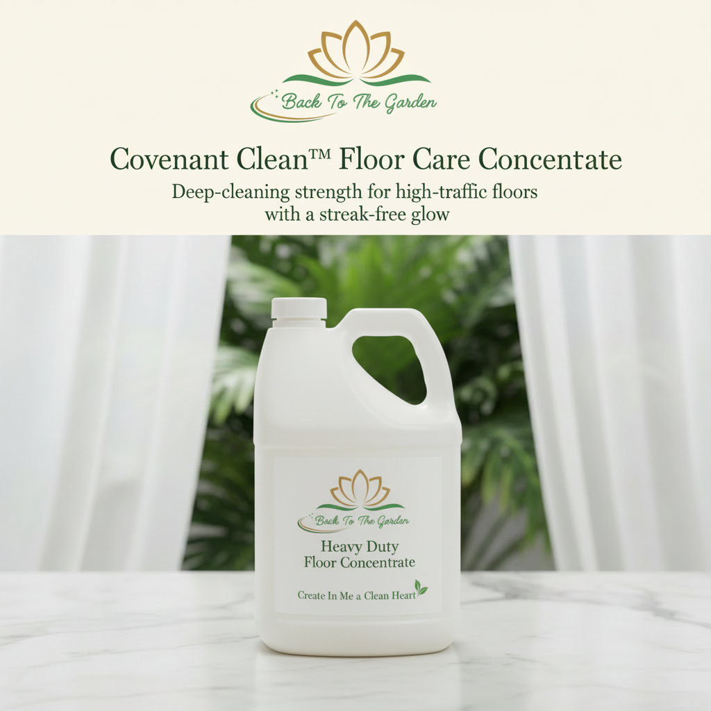 Floor Care Concentrate - Create In Me a Clean Heart
