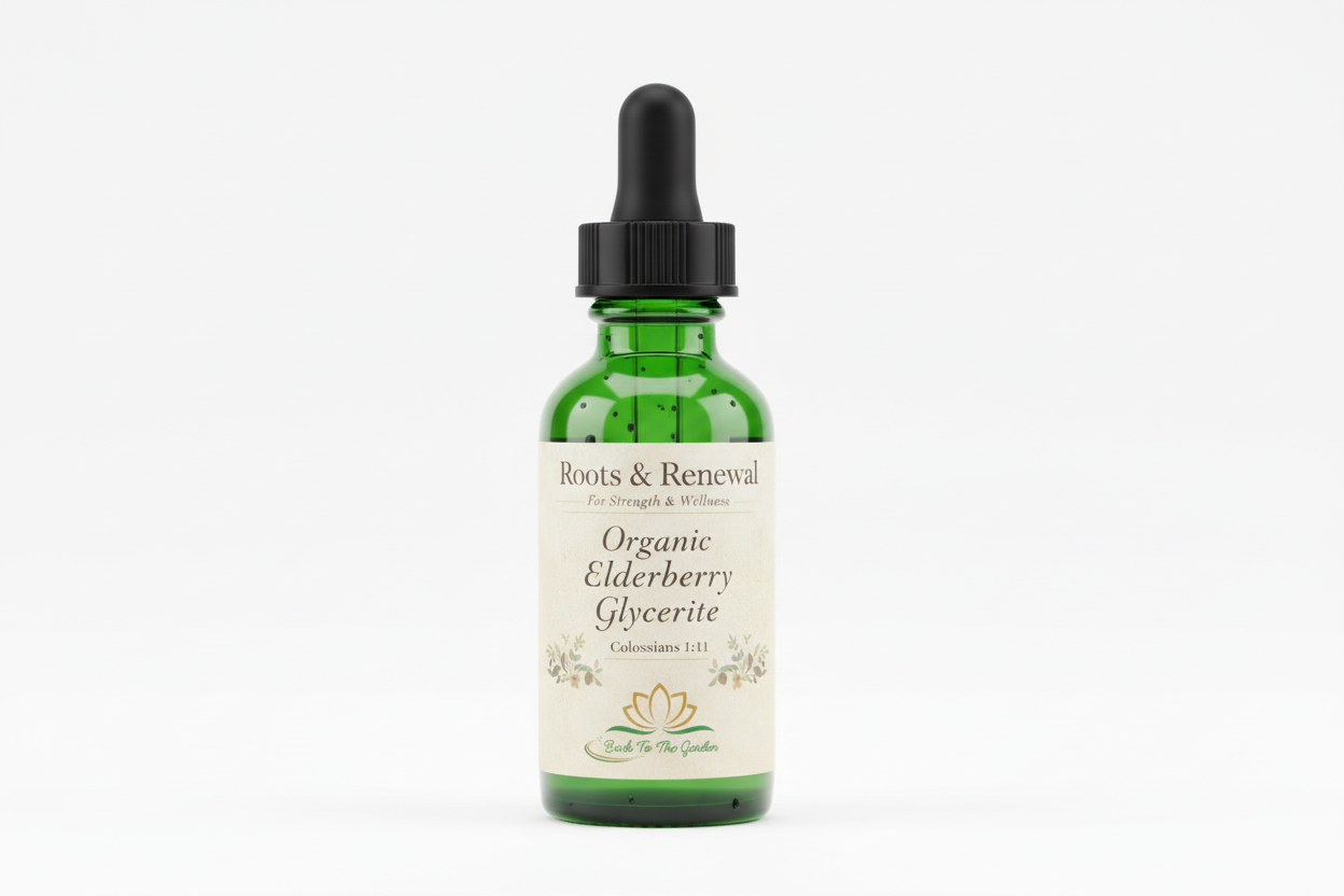 Organic Elderberry Glycerite