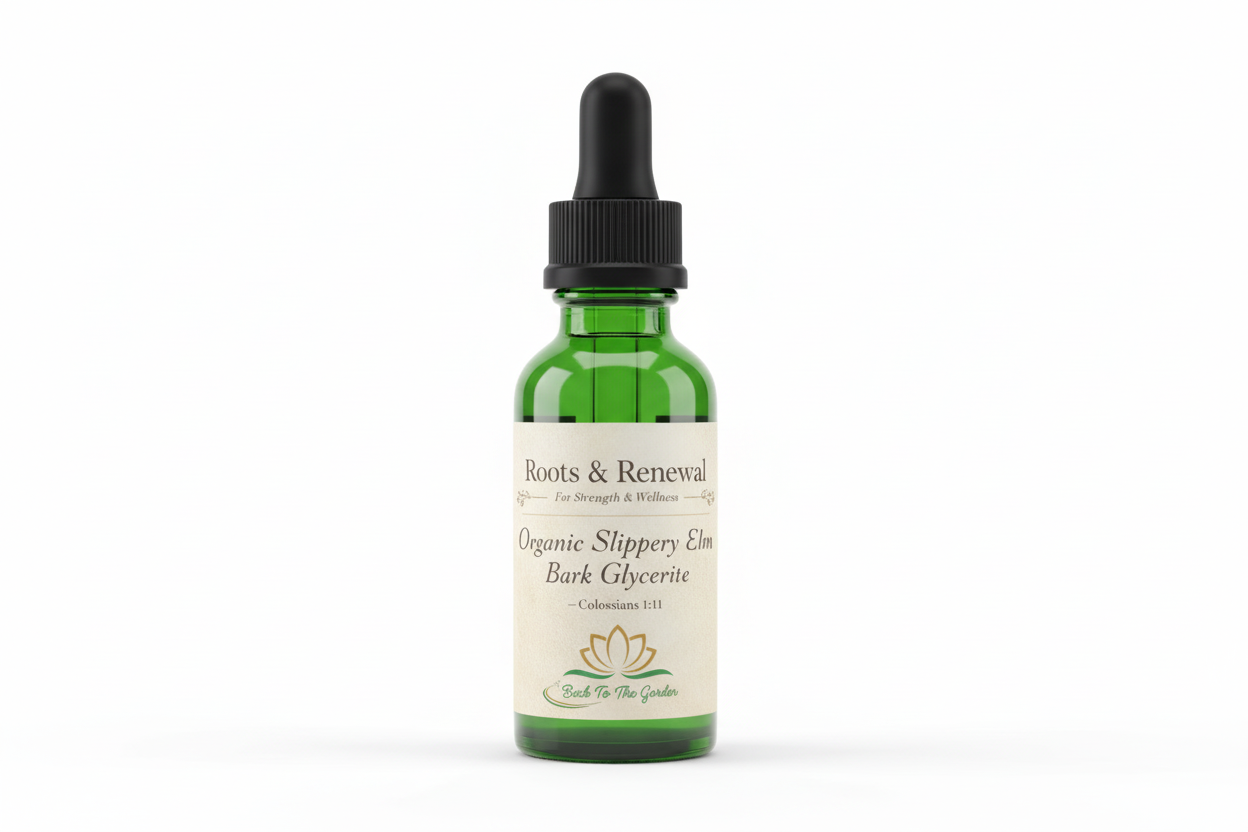 Organic Slippery Elm Bark Glycerite