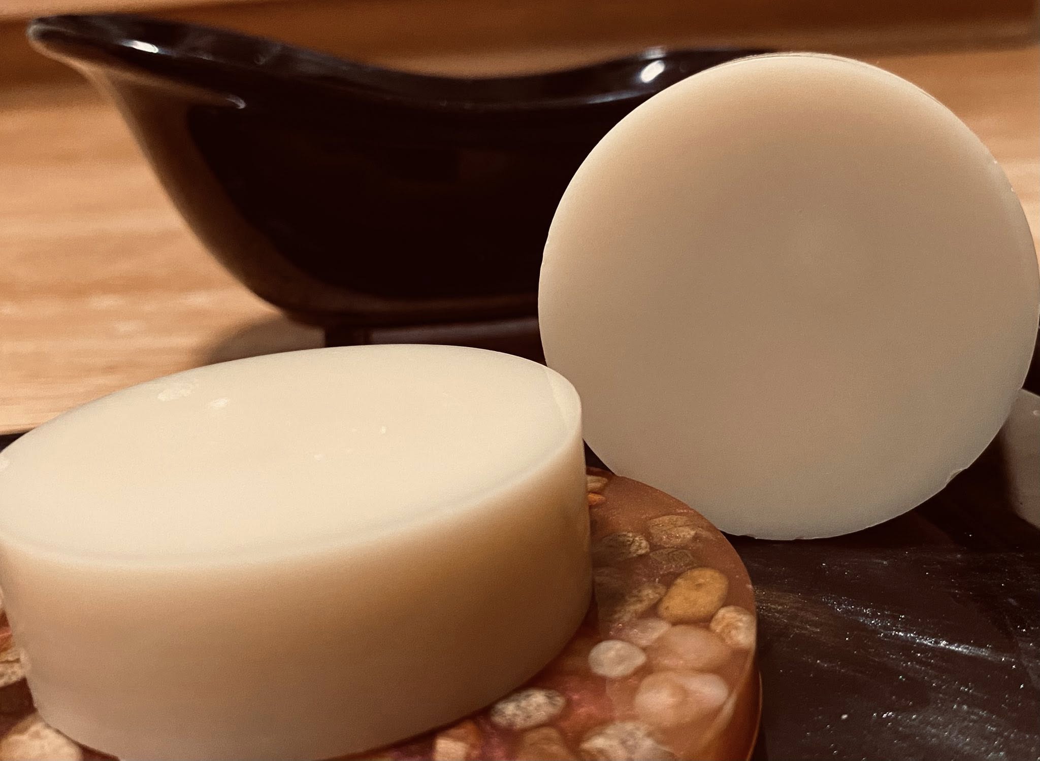 Pumpkin Spice Solid Lotion Bar - Small Circle