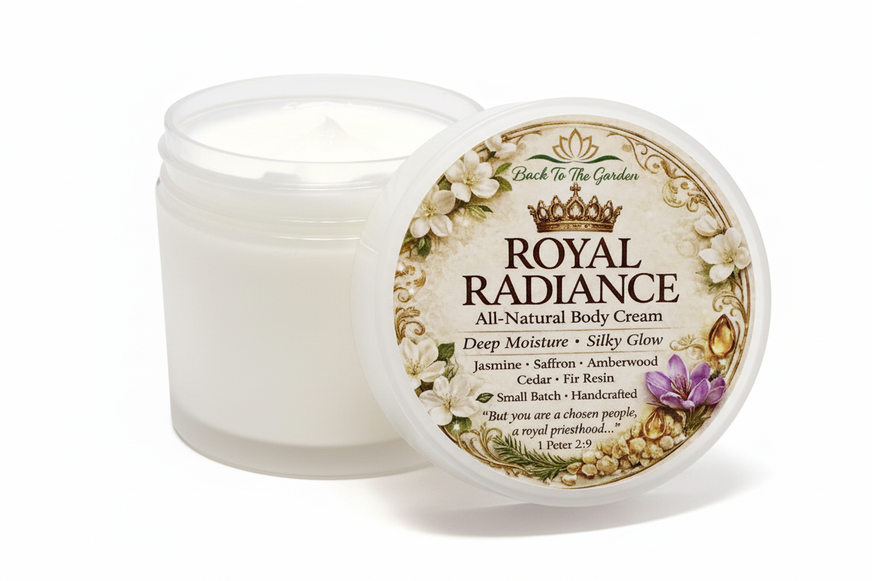 Royal Radiance All-Natural Body Cream - Premium nourishing body moisturizer
